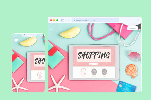 Dashboard showing fast website performance